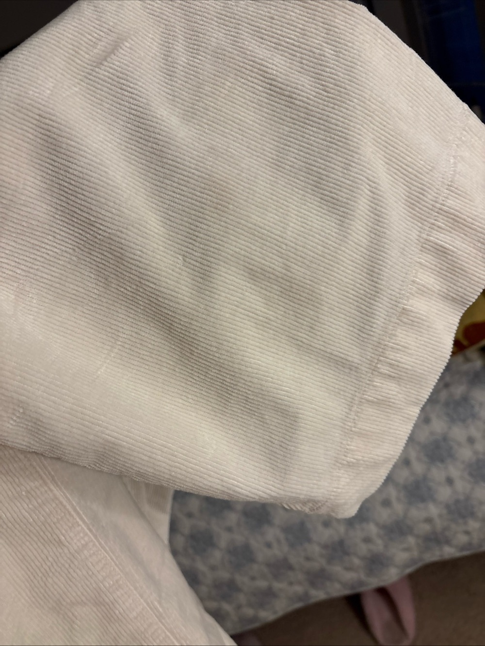 Anthropologie Off-White Wide-Leg Corduroy Jeans - Picture 13 of 14